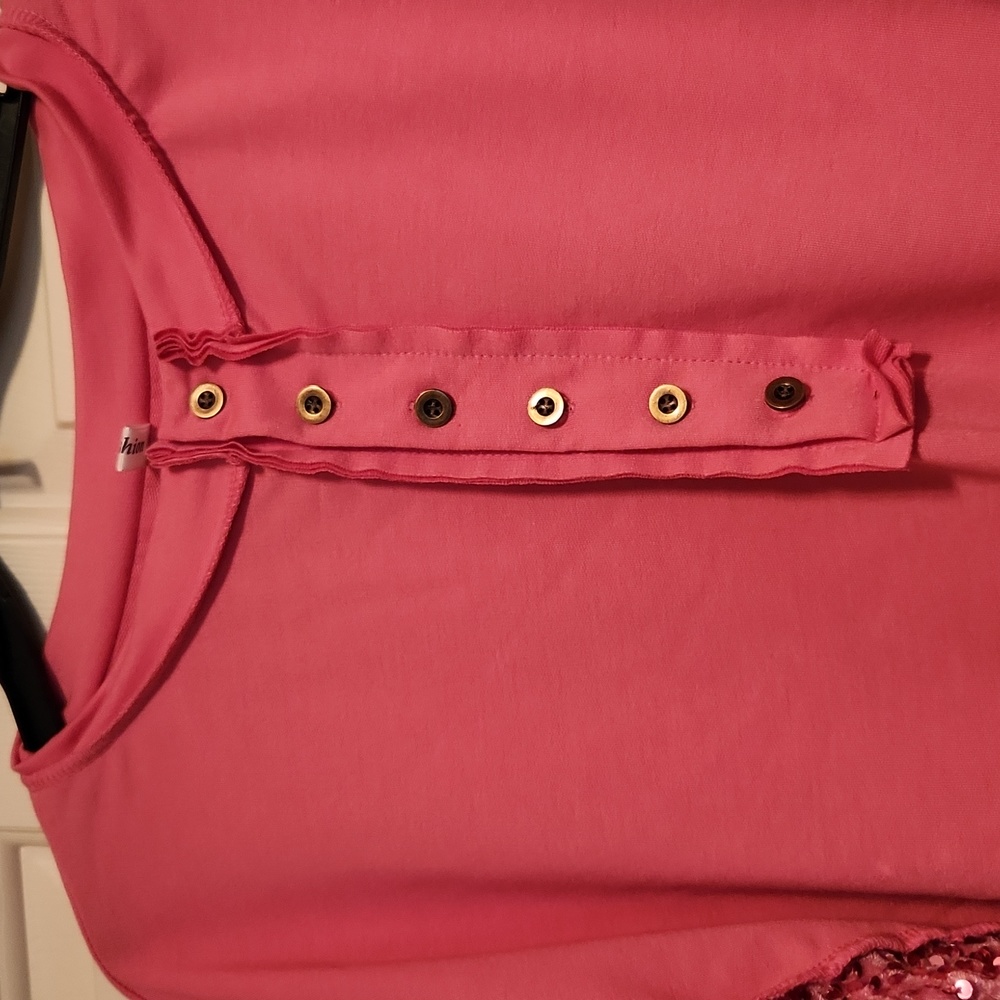 Pink sequence sweatshirt - Picture 3 of 8